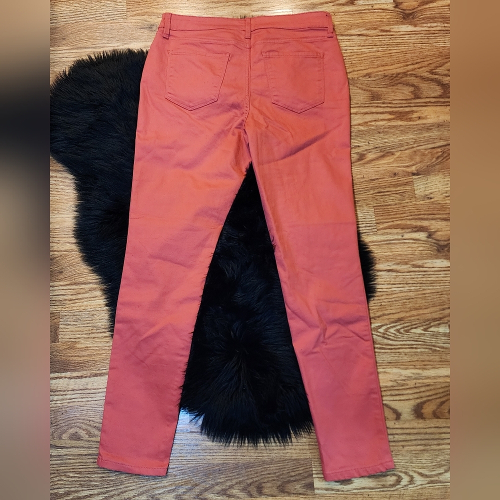 ❤️NWT❤️ St. John's Bay Coral Skinny Jeans Tummy Control Women's Size 12 - Picture 3 of 9